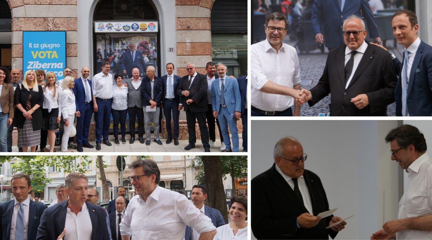 Copertina per Giorgetti rilancia Ziberna, «distretto aerospaziale in Aeroporto»